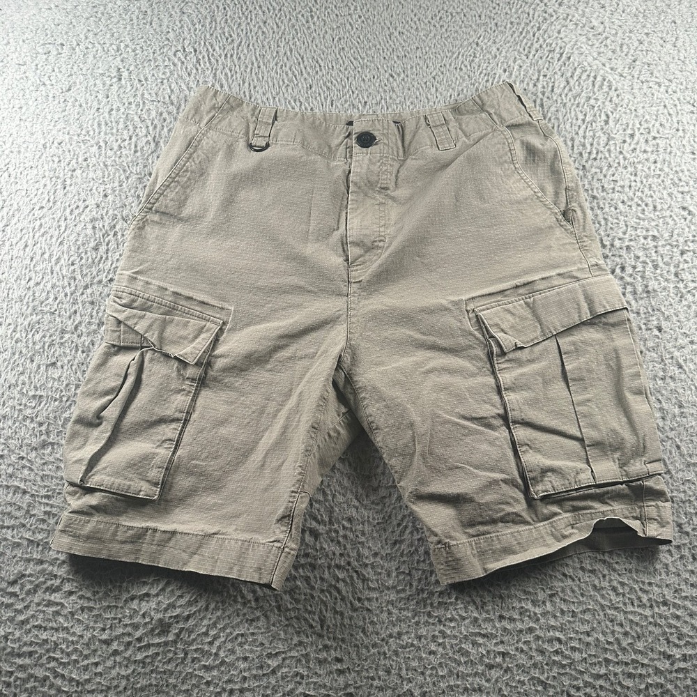 Nike SB Men's Cargo Shorts Beige 30 Cotton Spandex Ripstop Skateboard Outdoors